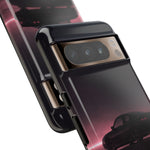 180SX Pink Horizon Silhouette Tough Phone Case