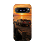 Sunset Skyline R32 on Pier phone case | Tough Covers