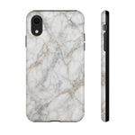White Marble Pattern Phone Case | Tough Cover