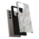 White Marble Pattern Phone Case | Tough Cover