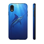 Blue Marlin Open Water Phone Case, Deep Sunbeam Tough Cover