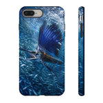 Sailfish Bait Ball Hunt Phone Case Saltwater Fishing Gift for Anglers