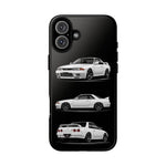 R32 Skyline Phone Case White, Three-View Vector Cover, Gift GTR Fans