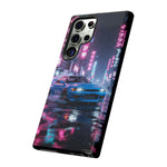 Skyline GT-R Tokyo Rain JDM Night Art Tough Phone Case