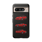 Z28 Red Triview Phone Case Classic Car Illustration