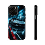 C8 Rain Tunnel Phone Case Racing Tough Case for Corvette Drivers