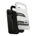 White NSX Phone Case, Retro 90s JDM Supercar Cover, Gift for Car Lovers