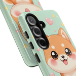 Shiba Inu Kawaii Chibi Smile Pet Dog Art Tough Phone Case