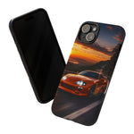 Supra MK4 Orange Touge Night JDM Speed Art Tough Phone Case