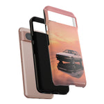 Panda AE86 Pastel Rain Reflection Tough Case