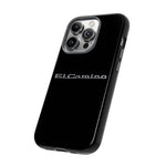 El Camino Chrome Fender Emblem Tough Phone Case Cover Gift Art