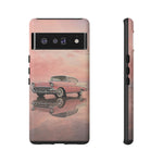 1957 Chevy Bel Air Blush Cream Tough Phone Case for Classic Car Fans