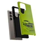 Green Cuda Muscle Car phone case for Gear Heads