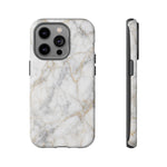 White Marble Pattern Phone Case | Tough Cover