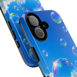 Bubbles Over Grass phone case | Tough Cover