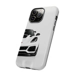 Arctic White C7 ZR1 Tough Phone Case for Vette Owners