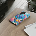 Underwater Coral Reef Phone Case | Colorful Tropical Fish Ocean Scene