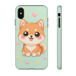 Shiba Inu Kawaii Chibi Smile Pet Dog Art Tough Phone Case