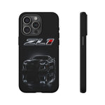 ZL1 Camaro phone case | tough phone case, black muscle car design