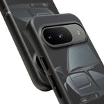 Black NSX Low-Key Minimal Tough Phone Case for 90s JDM Fans