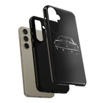 1969 Camaro Black Restomod Front Tough Phone Case Cover Gift