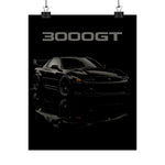 3000GT Poster Wall Art Print JDM Sports Car Garage Decor Gift