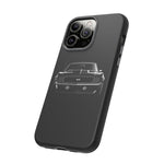 1969 Camaro Black Restomod Front Tough Phone Case Cover Gift