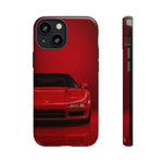 Red NSX Phone Case, 90s JDM Supercar Legend Tough Cover, Mens Gift