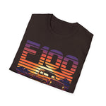 F100 Retro Sunset Truck T-Shirt Classic Pickup Graphic Tee