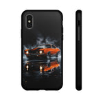 1969 Hugger Orange Camaro Z28 Phone Case, Muscle Car Tough Cover