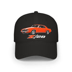 1969 Camaro Z28 Low Profile Hat Muscle Car Dad Cap Hugger Orange RS 302