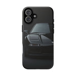 Black NSX Low-Key Minimal Tough Phone Case for 90s JDM Fans