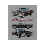 1959 El Camino Classic Car Velveteen Blanket | Vintage Chevy Auto