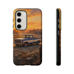 73 Chevy C10 Square body Truck Two-Tone Sunrise Tough Phone Case
