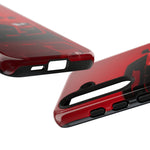 Red Mustang Art Phone Case, GT500 American Muscle Car Tough Cover