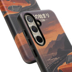 Datsun 240Z Classic JDM Sports Car Sunset Art Tough Phone Case