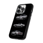 Silver Trans Am Classic Muscle Car Phone Case Tough Multi View Print
