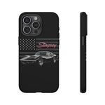 C3 Stingray Phone Case Black Sports Car Tough Cover Gift