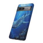 Whale Shark Phone Case, Sunlit Spotted Pattern Cover