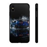 Camaro ZL1 Phone Case, Blue Track Smoke Studio Cover