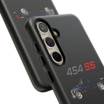 Chevy 1500 454 SS Sport Truck Phone Case Featuring Pickup Side Profile
