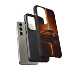 Z06 C8 Phone Case, Orange Racing Livery Studio Cover