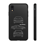1986 Supra Triple View Line Art JDM Tough Phone Case Cover
