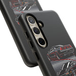 NSX Dual View Black Red JDM Sports Car Tough Phone Case Gift