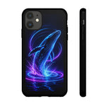 Neon Holographic Whale Phone Case | Tough Case