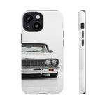 White Impala Phone Case, Classic 64 Lowrider Style Cover, Gift for Guys