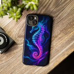 Neon Seahorse Phone Case | Tough Protective Case