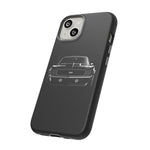 1969 Camaro Black Restomod Front Tough Phone Case Cover Gift