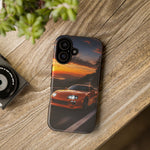 Supra MK4 Orange Touge Night JDM Speed Art Tough Phone Case