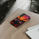 Fox Body Mustang Sunset Tough Phone Case - Palm Boulevard Poster